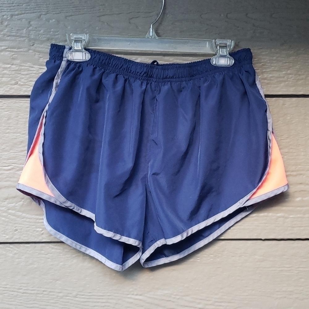 90 Degree By Reflex athletic shorts  Navy/Gray/Coral